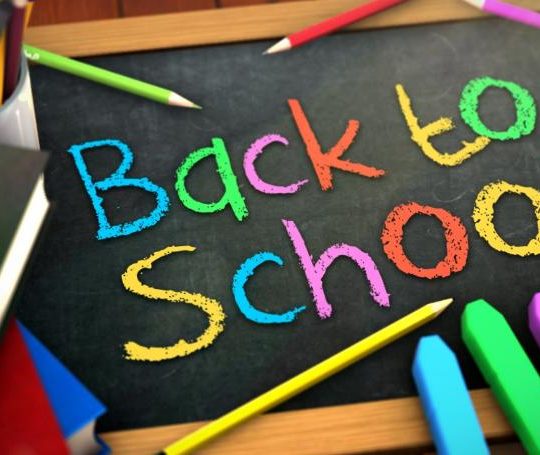 Back To School Notice - GVA